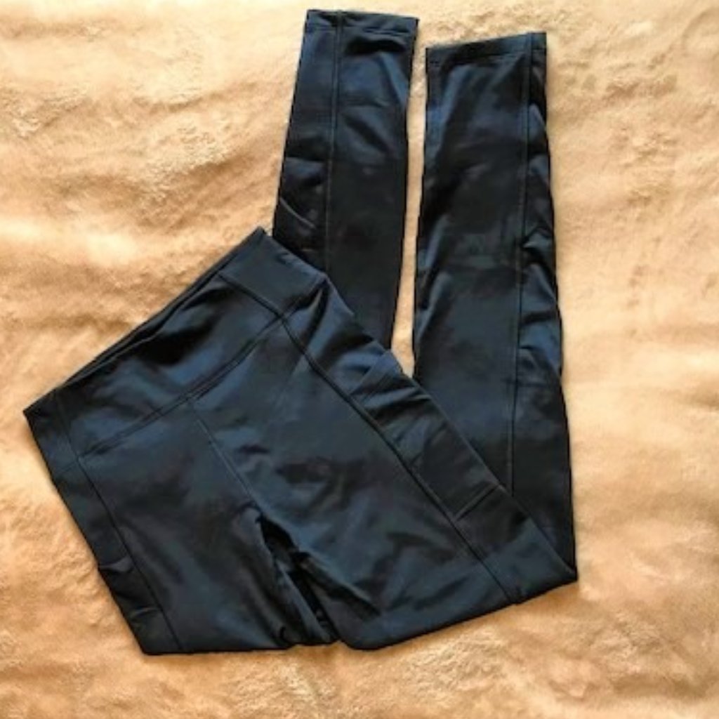 Pink Victoria Secret Active Leggings Black New With Tags Sm/P Long